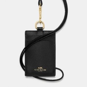 NWT Coach Leather Lanyard